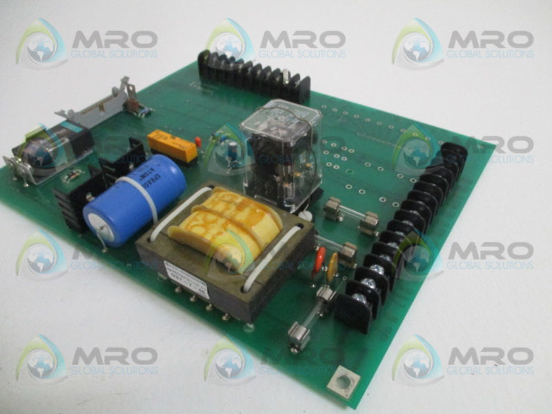 S.J. CONTROLS EBU-PS/R-5 POWER SUPPLY BOARD *USED*