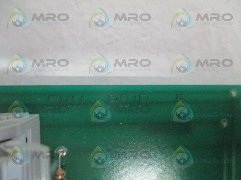 S.J. CONTROLS EBU-PS/R-5 POWER SUPPLY BOARD *USED*