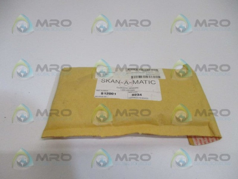 SKAN-A-MATIC S12001 PHOTOELECTRIC SENSOR *NEW IN ORIGINAL PACKAGE*