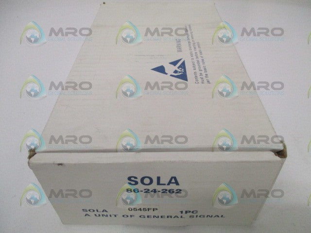 SOLA 86-24-262 POWER SUPPLY 115/230V *NEW IN BOX*