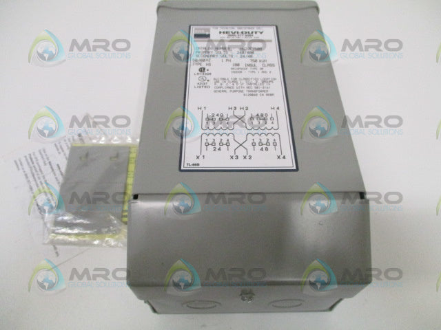 SOLA HS22F750B BUCK-BOOST TRANSFORMER 240/480V *NEW IN BOX*