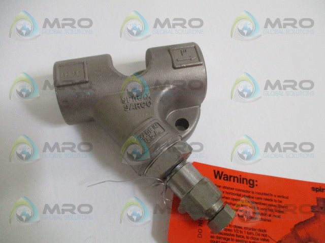 SPIRAX SARCO 67994 STRAINER CONNECTOR W/ BLOWDOWN 1" *NEW IN BOX*