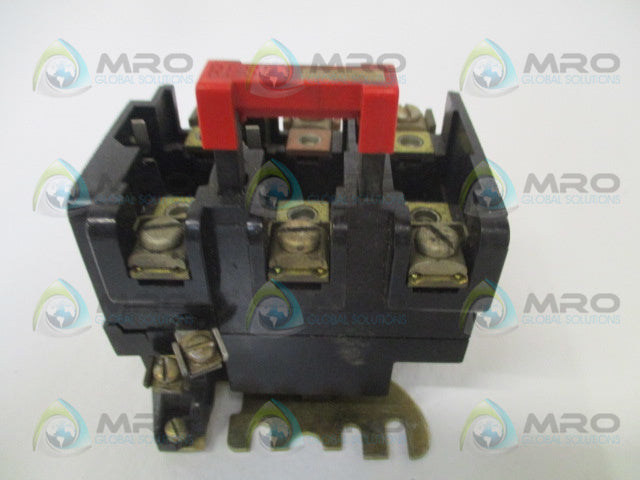 SQUARE D 9065-SEO-5 OVERLOAD RELAY *USED*