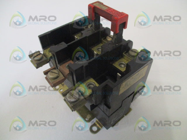 SQUARE D 9065-SEO-5 OVERLOAD RELAY *USED*