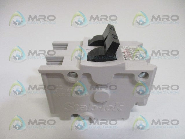 STAB-LOK NB220 CIRCUIT BREAKER 20A *USED*