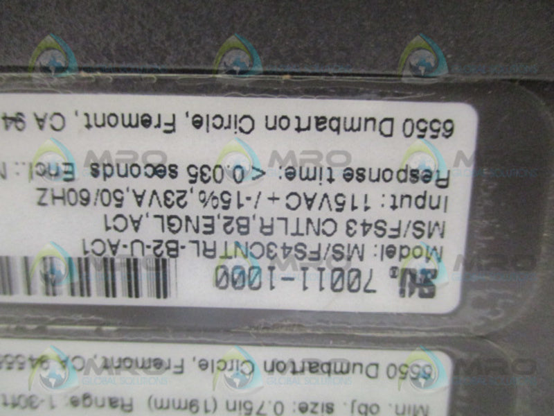 STI 4300B-2 MINISAFE/FLEXSAFE TEST PROCEDURE CONTROL *NEW NO BOX*