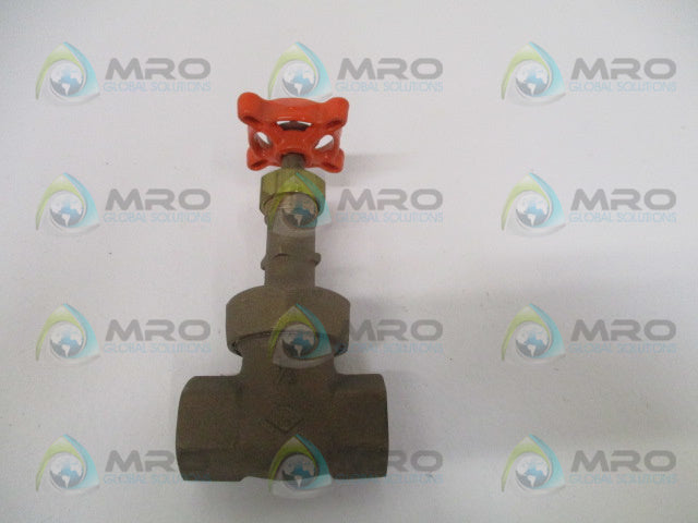 STOCKHAM B-145 GATE VALVE 1/2" *NEW NO BOX*