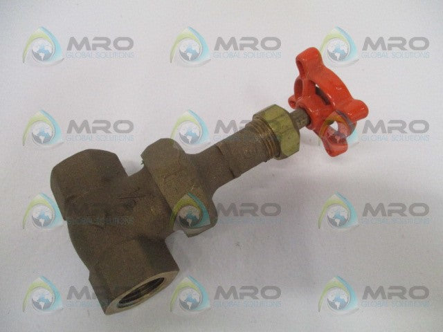 STOCKHAM B-145 GATE VALVE 1/2" *NEW NO BOX*