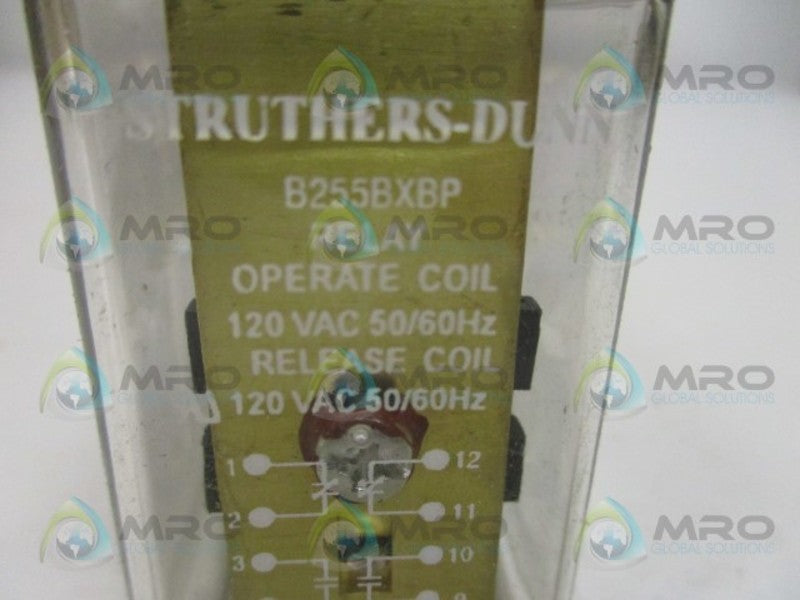 STRUTHERS-DUNN B255BXBP 120VAC *NEW IN BOX*