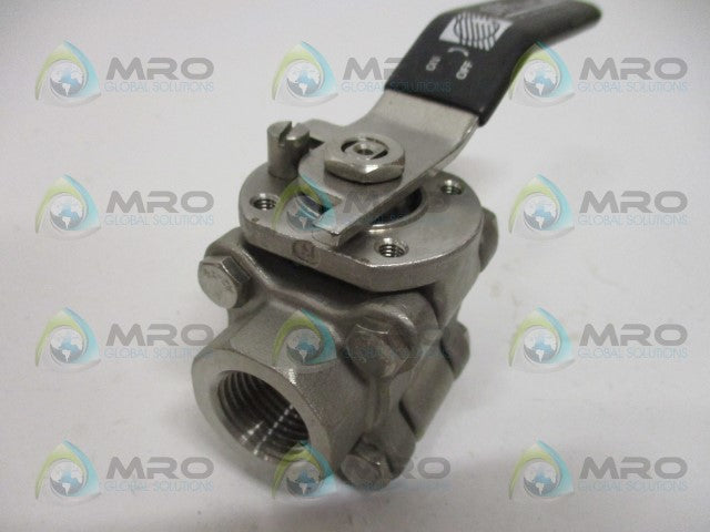 SVF R86666ATSE SVF-F.C.I COMPRESSION BALL VALVE 1/2" 1500 PSI *NEW NO BOX*