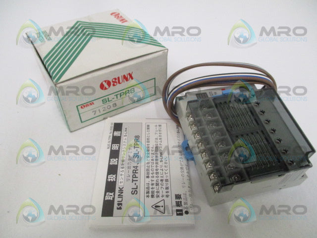SUNX S-LINK SL-TPR8 RELAY TERMINAL *NEW IN BOX*
