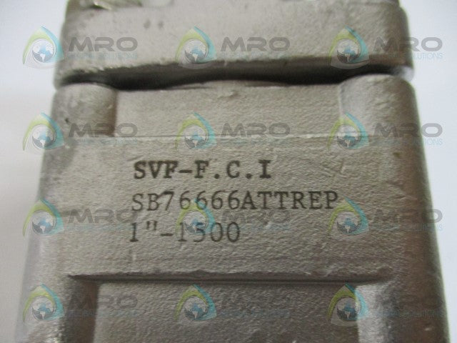 SVF 1500 SB76666ATTREP BALL VALVE 1" *NEW NO BOX*