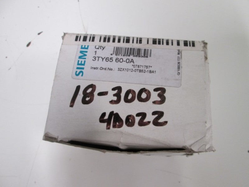 Siemens 3TY65600A NSFP ** GENUINE ** 3TY6560 0A Furnas