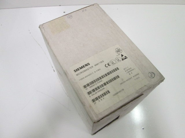 Siemens 6SE92127DA40 NSFP ** GENUINE ** 6SE9 212 7DA40 Furnas