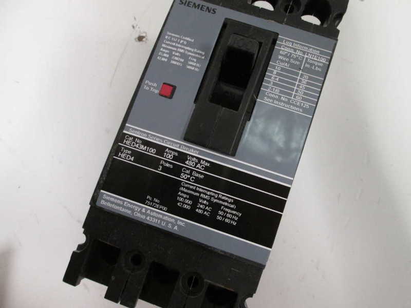 Siemens HED43M100 NSFP ** GENUINE ** Furnas