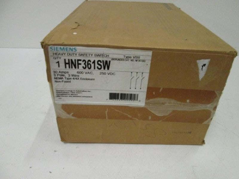 Siemens HNF361SW NSFP ** GENUINE ** Furnas
