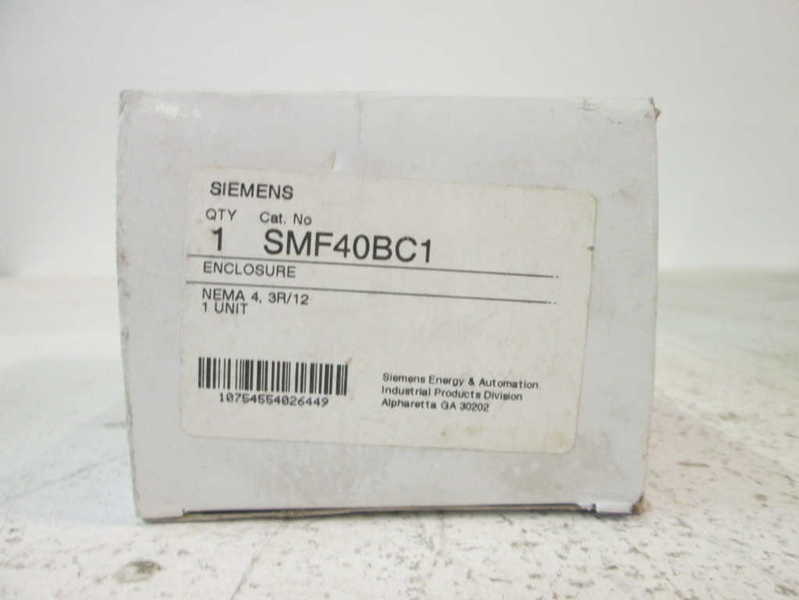 Siemens SMF40BC1 NSFP ** GENUINE ** Furnas