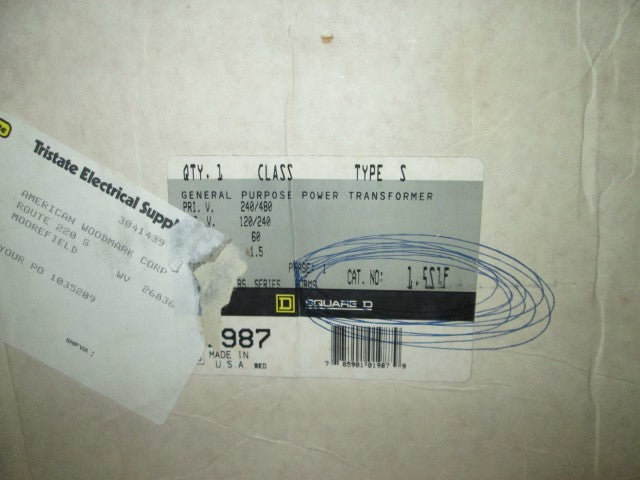 Square D 1.5S1F NSNP **GENUINE**  1.5S1F