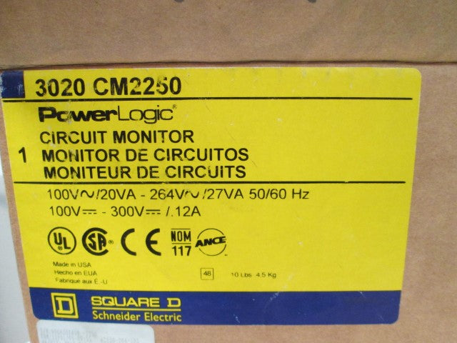 Square D 3020CM2250 NSFP **GENUINE** 3020 CM2250 Schneider Telemecanique