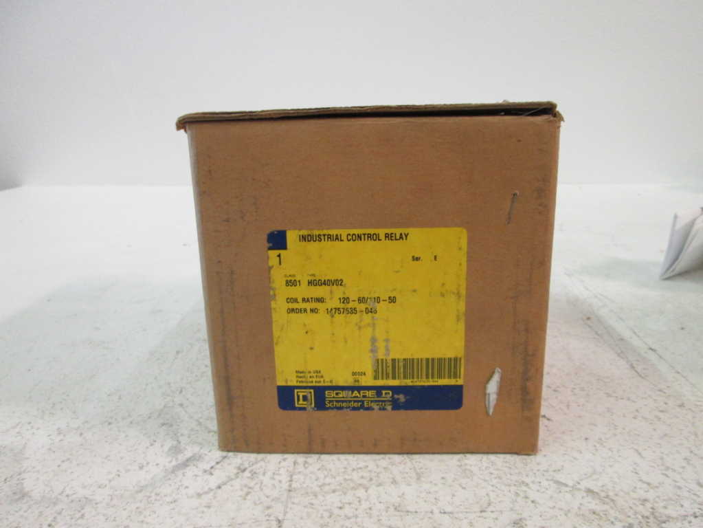 Square D 8501HGG40V02 NSFP **GENUINE** 8501 HGG 40 V02 Schneider Telemecanique