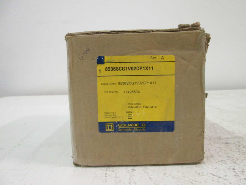 Square D 8536SBG1V02CP1X11 NSFP **GENUINE** 8536 SBG1 V02 CP1X11