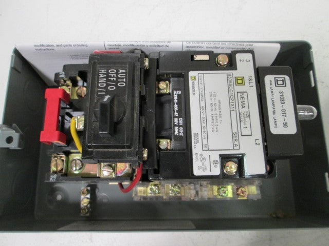 Square D 8536SCG1V02CP1X11 NSFP * GENUINE * 8536 SCG1 V02 CP1X11