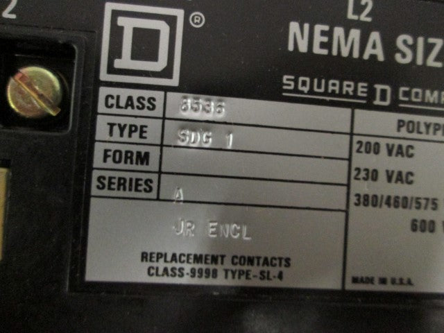 Square D 8536SDG1V02A NSFP **GENUINE** 8536 SDG1 V02 A Schneider Telemecanique