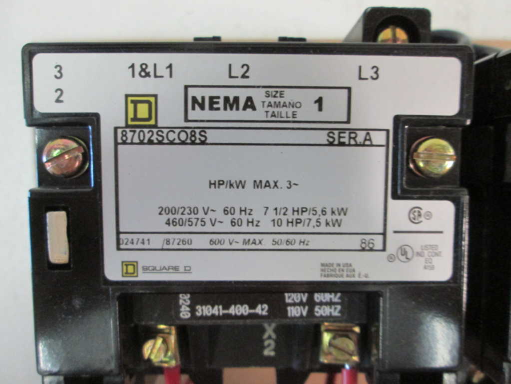 Square D 8702SCO8V02S NSFP **GENUINE** 8702 SCO8 V02S