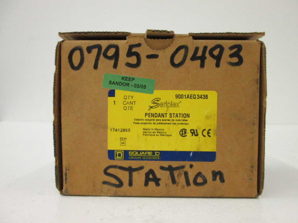 Square D 9001AEQ3438  NSFP **GENUINE** 900 1AEQ 3438
