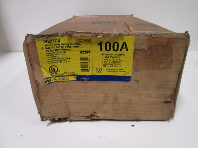 Square D H323DS NSFP **GENUINE** SD  H323 DS