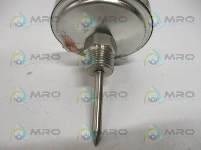 TEL-TRU GT300R BIMETAL THERMOMETER 0/250F 2.5" STEM *NEW IN BOX*