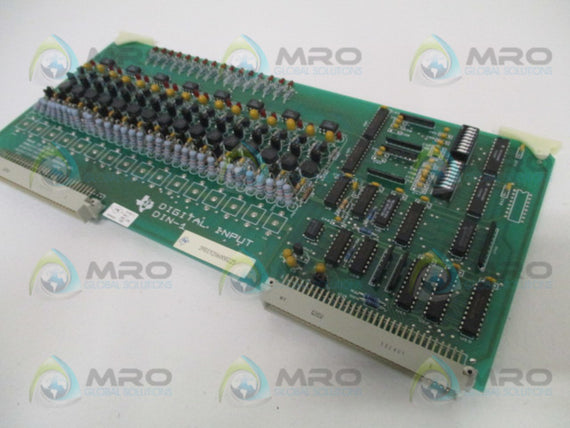 TEXAS INSTRUMENTS RTU-DIN-1 DIGITAL BOARD ASSEMBLY *NEW NO BOX*