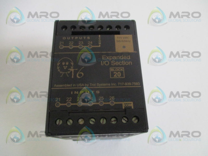 TROL SYSTEMS T6 6/4-20-115 EXPANSION UNIT *NEW IN BOX*