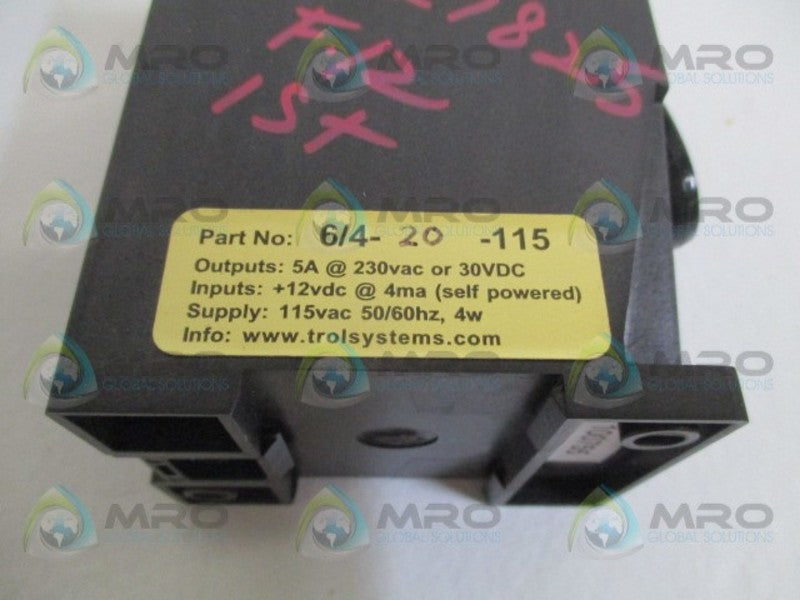 TROL SYSTEMS T6 6/4-20-115 EXPANSION UNIT *NEW IN BOX*