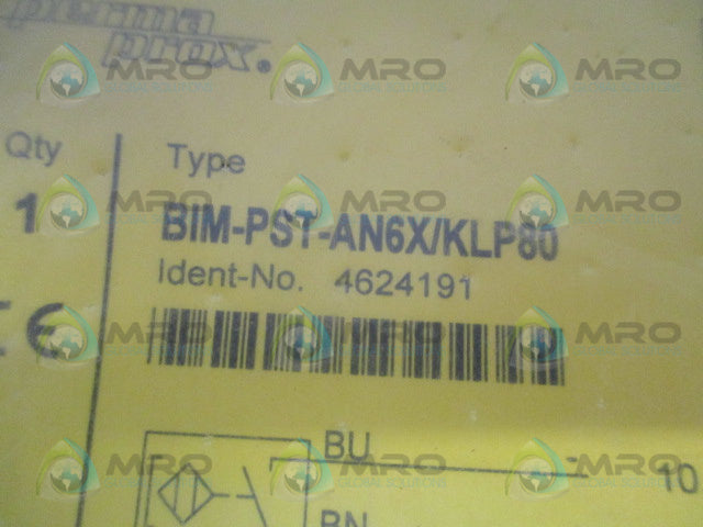 TURCK BIM-PST-AN6X/KLP80 INDUCTIVE POSITION CYLINDER SENSOR *NEW IN FACTORY BAG*