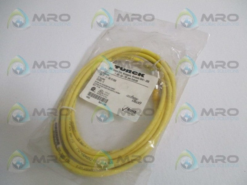 TURCK KB3T-3-SB3T/S90 MOLDED CORDSET *NEW IN FACTORY BAG*