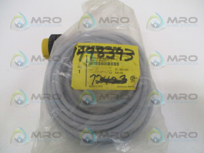 TURCK NI15-S30-RZ3X7M PROXIMITY SENSOR *NEW IN FACTORY BAG*