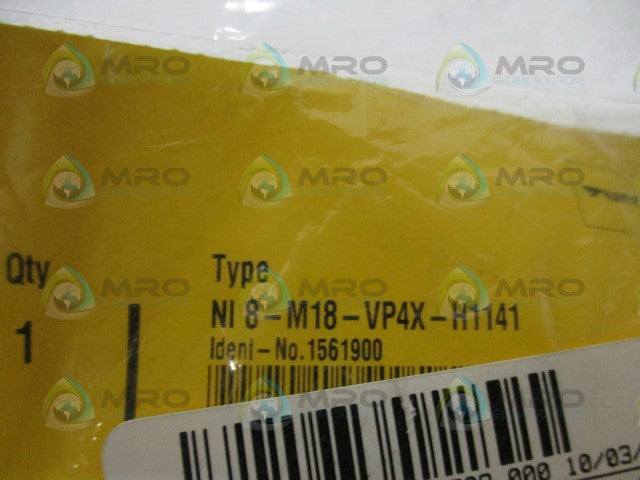 TURCK NI8-M18-VP4X-H1141 PROXIMITY SENSOR *NEW IN FACTORY BAG*