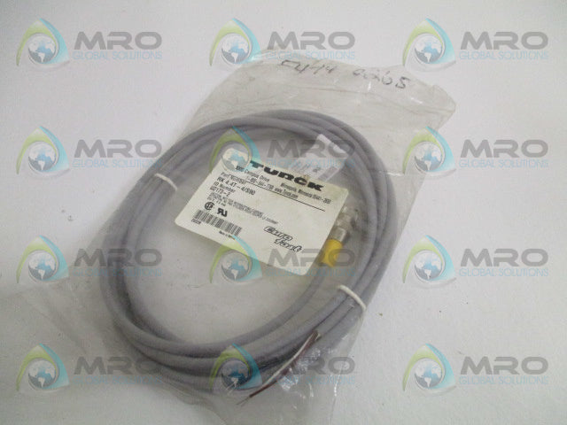 TURCK RK4.4T-4/S90 MOLDED CORDSET *NEW IN FACTORY BAG*