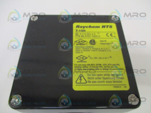 TYCO RAYCHEM HTS T-100 447379-000 SPLICE & TEE KIT *NEW IN BOX*