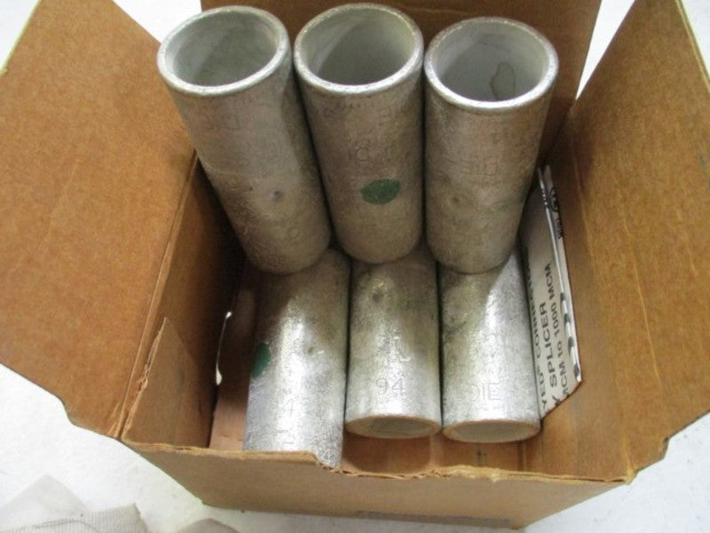 LOT OF 6 THOMAS & BETTS 54520 COPPER SPLICE SHORT BARREL *NEW IN BOX*