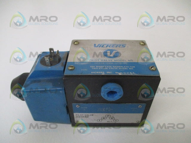 VICKERS DG4S4-016A-U-B-60 PILOT VALVE *USED*