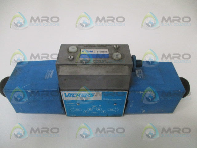 VICKERS F6-DG4V4-012C-M-PM4WL-H5-10-S623 HYDRUALIC VALVE *USED*