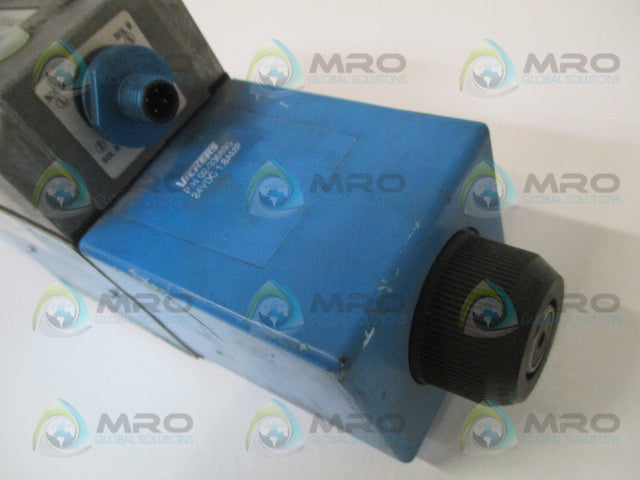 VICKERS F6-DG4V4-012C-M-PM4WL-H5-10-S623 HYDRUALIC VALVE *USED*