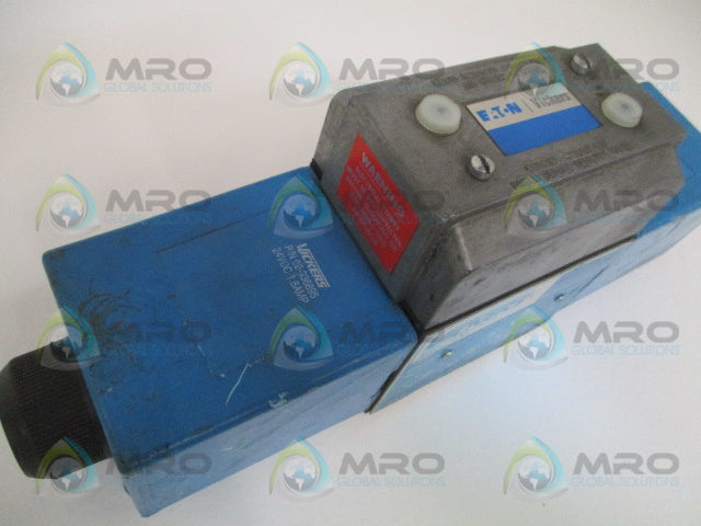 VICKERS F6-DG4V4-012C-M-PM4WL-H5-10-S623 HYDRUALIC VALVE *USED*