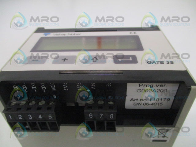 VISHAY NOBEL GATE 3S 110179 FIELDBUS UNIT *NEW IN BOX*