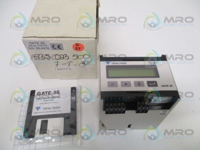 VISHAY NOBEL GATE 3S 110179 FIELDBUS UNIT *NEW IN BOX*