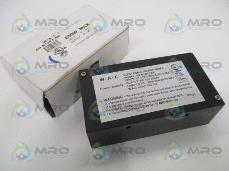 W.A.C LIGHTING EN-B12PY-AR ELECTRONIC TRANSFORMER 250W *NEW IN BOX*