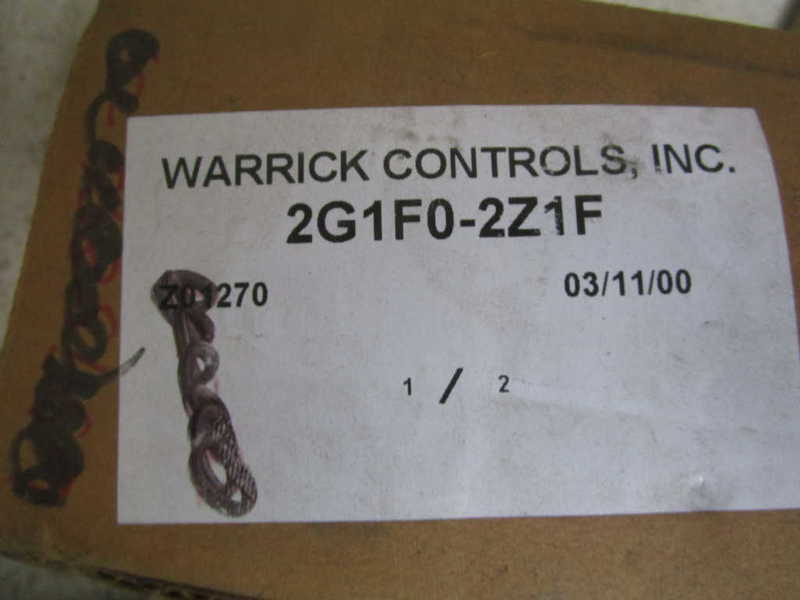 WARRICK CONTROLS 2G1F0-2Z1F LEVEL CONTROL *NEW IN BOX*