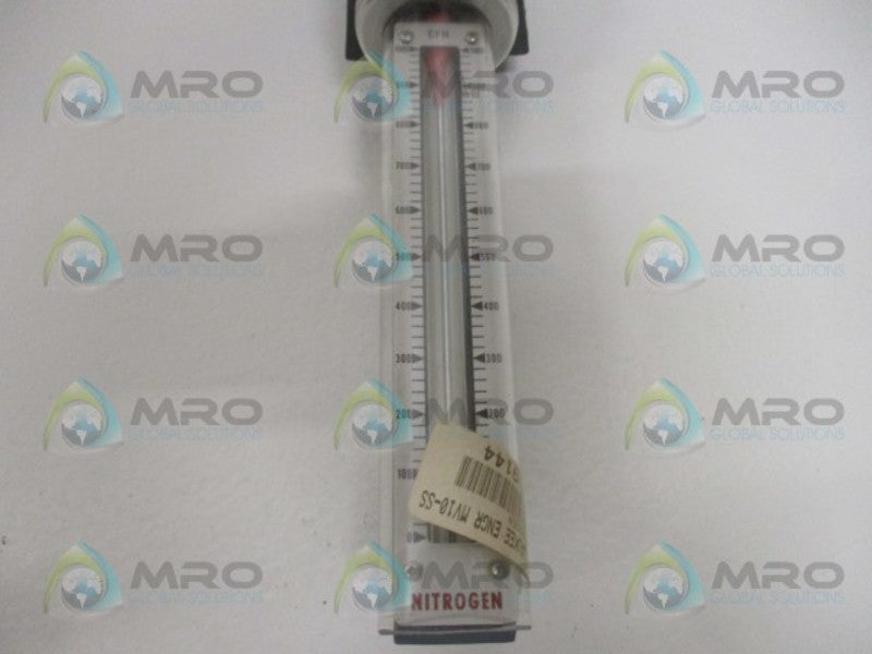 WAUKEE ENGINEERING MV-10 FLO-METER 0-1000 CFH *NEW IN BOX*